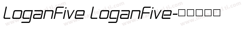 LoganFive LoganFive字体转换